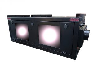 specialised dual projector enclosure
